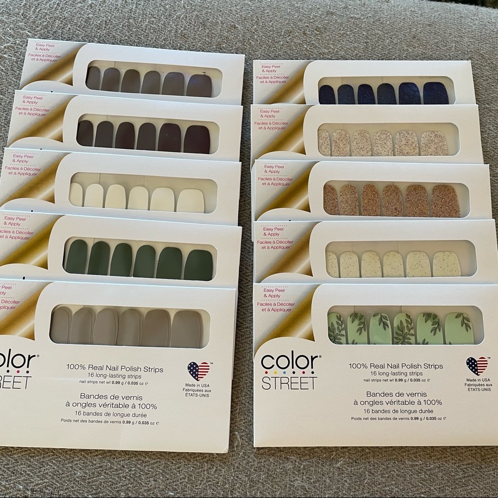 Color street nails bundle